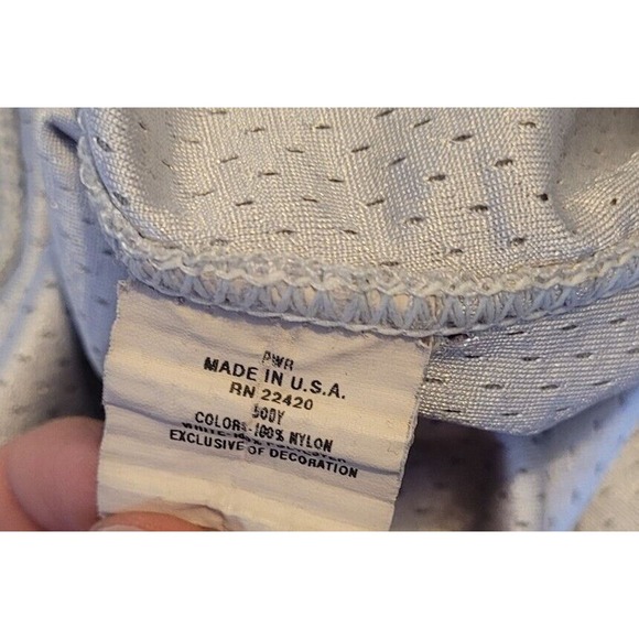 Vintage Cleveland Cavaliers Basketball Shorts Size 40 White Puma NBA W Flaws - Picture 16 of 16